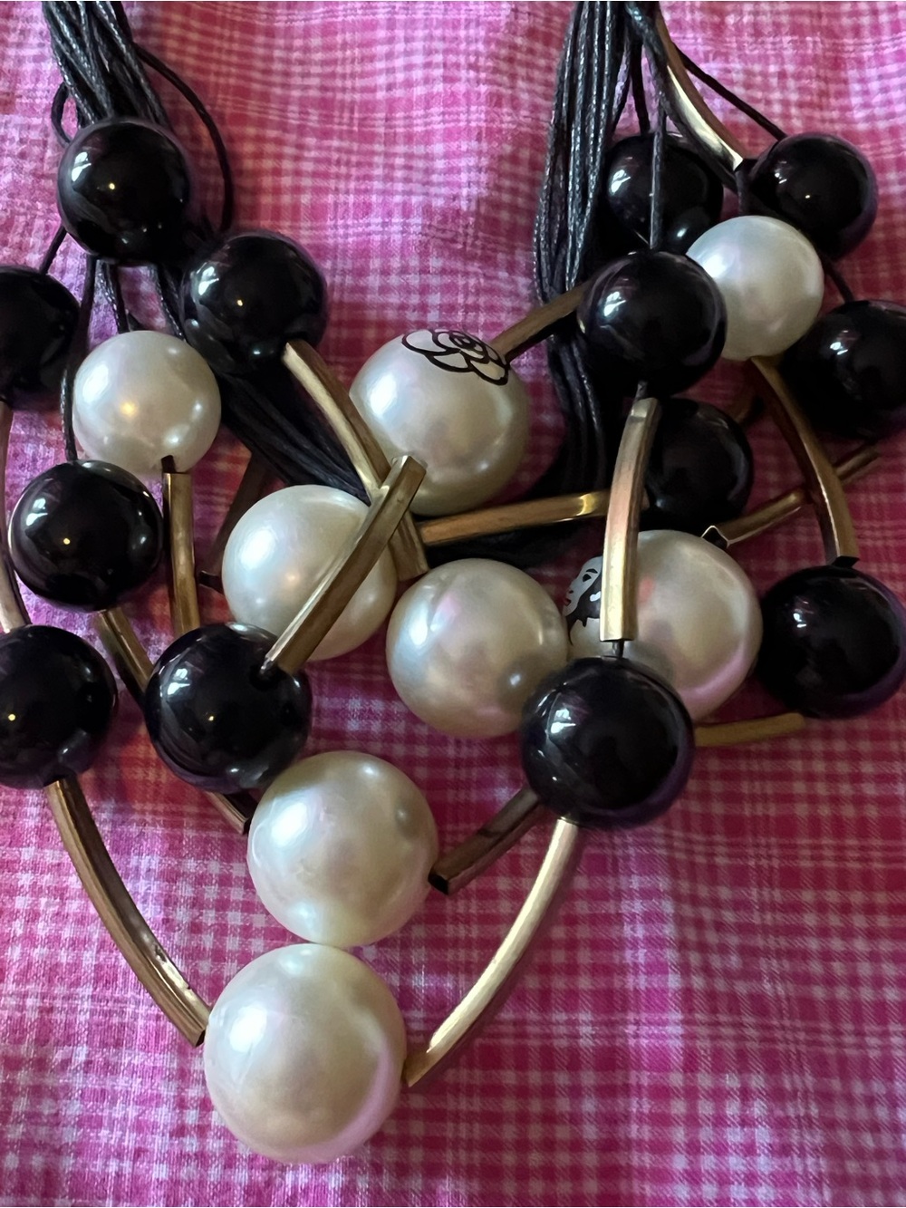 Multilayered COCO Necklace - Picture 12 of 12